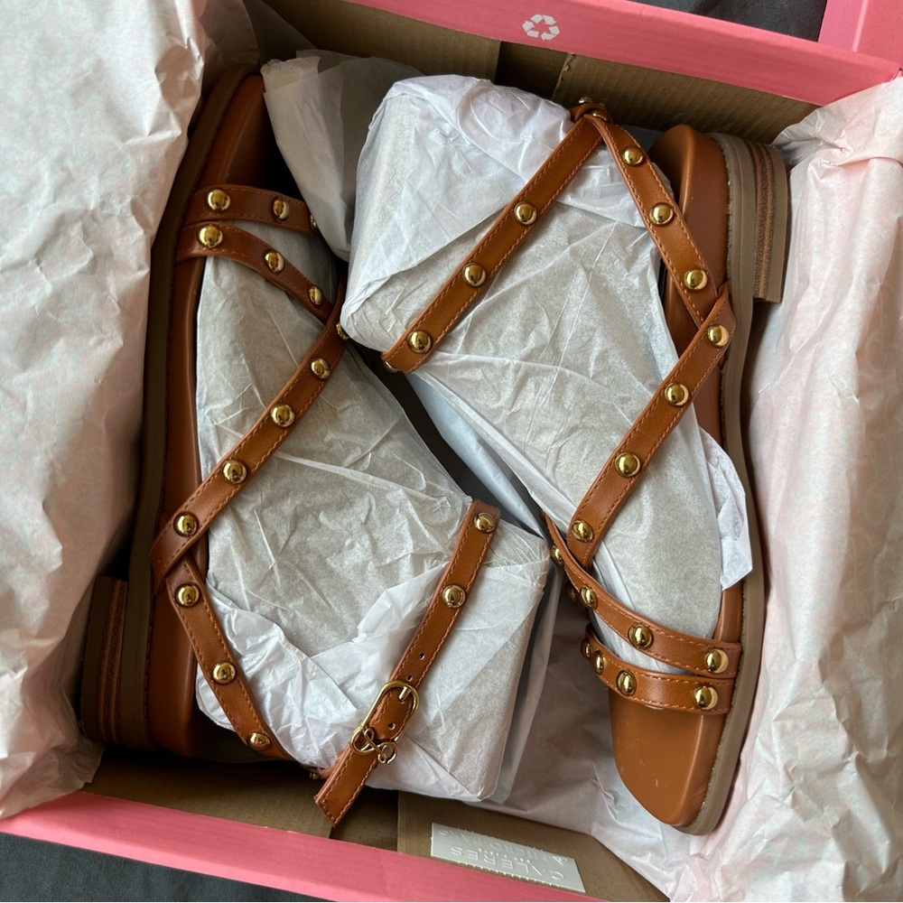 BNIB Sam & Libby Brandi Strappy Sandal 🧡 size 6 - Picture 9 of 14
